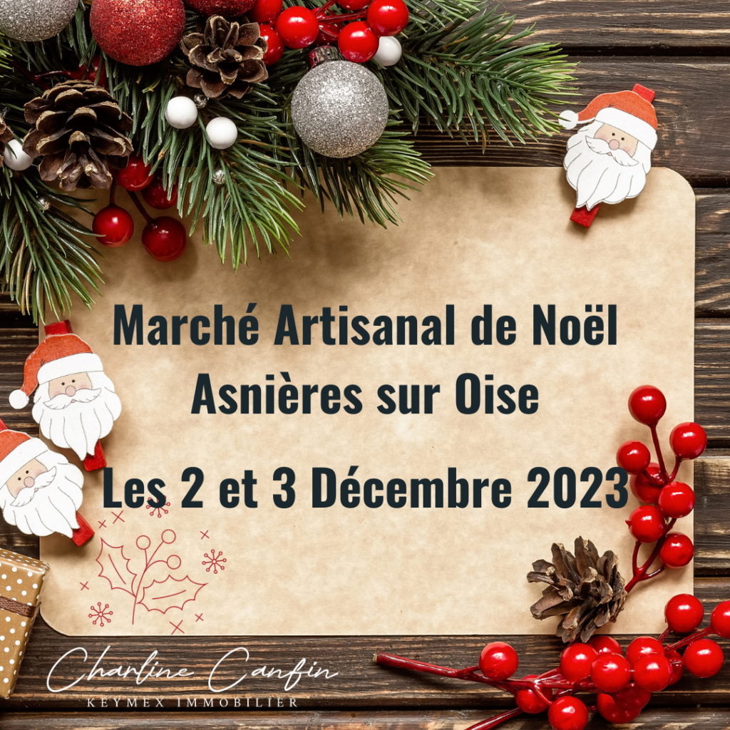 marché de noël Asnières sur Oise